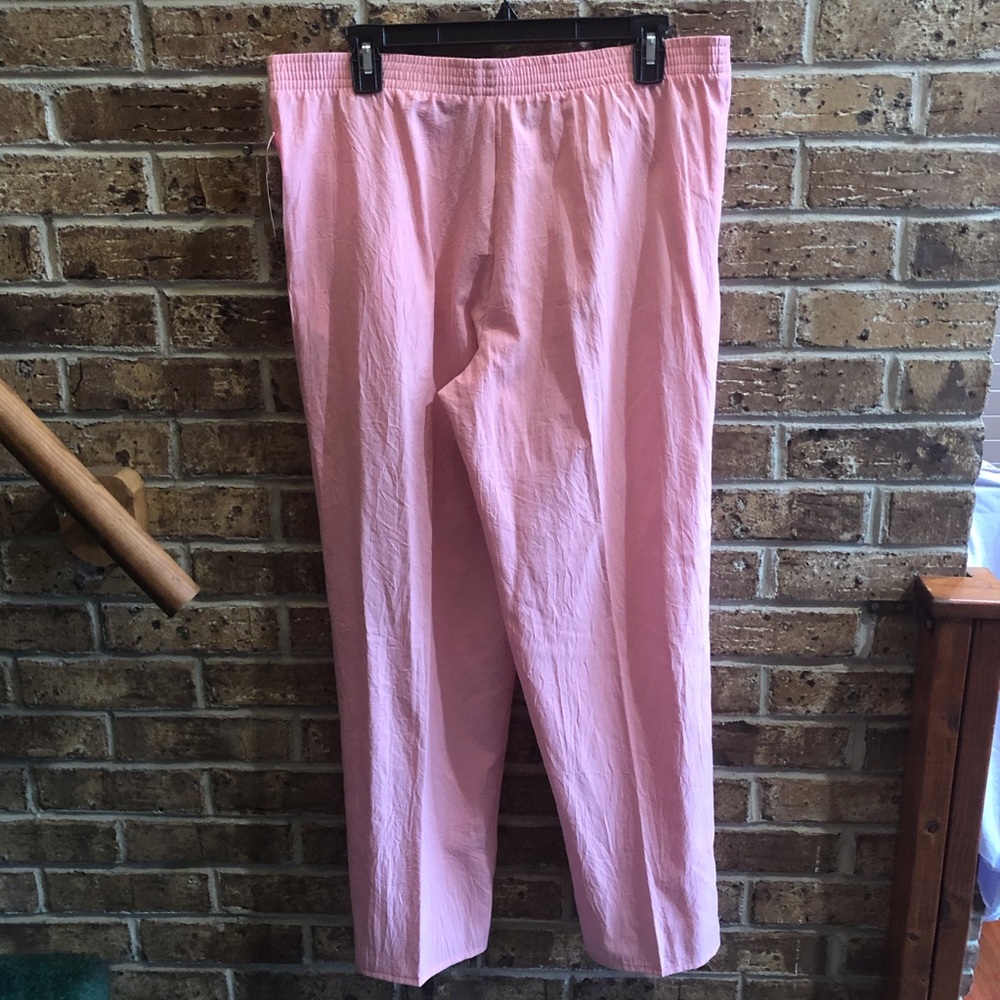 VTG DK GOLD Baby Pink Pants NWT
